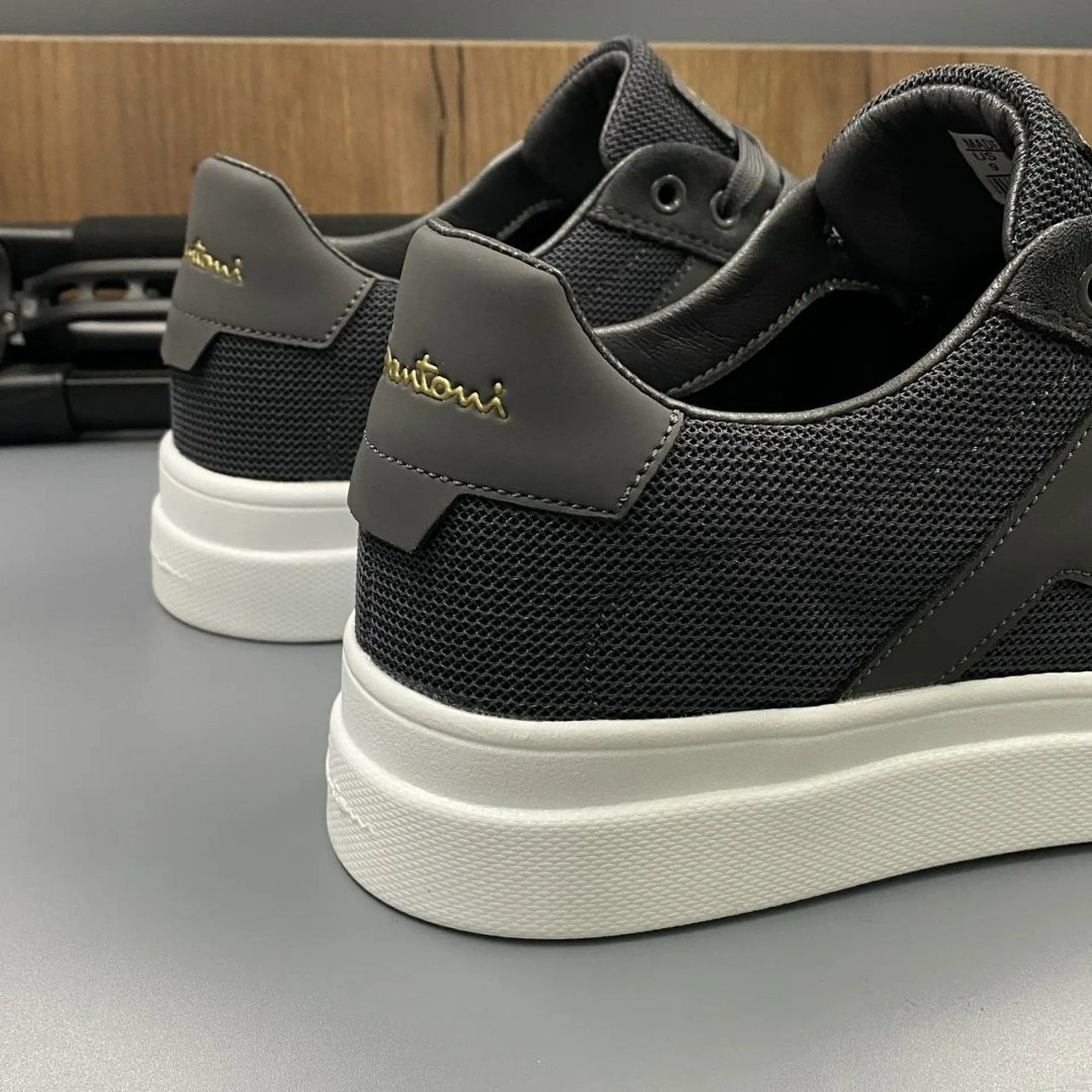 мужские кеды santoni,мужские кеды,,кроссовки santoni,мужской