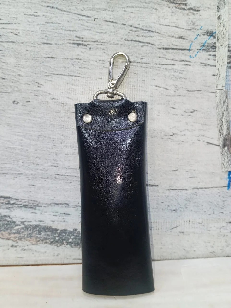 ключница из натуральной кожи,ключница натуральная кожа,ключница карманная,кожаная ключница,черная ключница из натуральной кожи