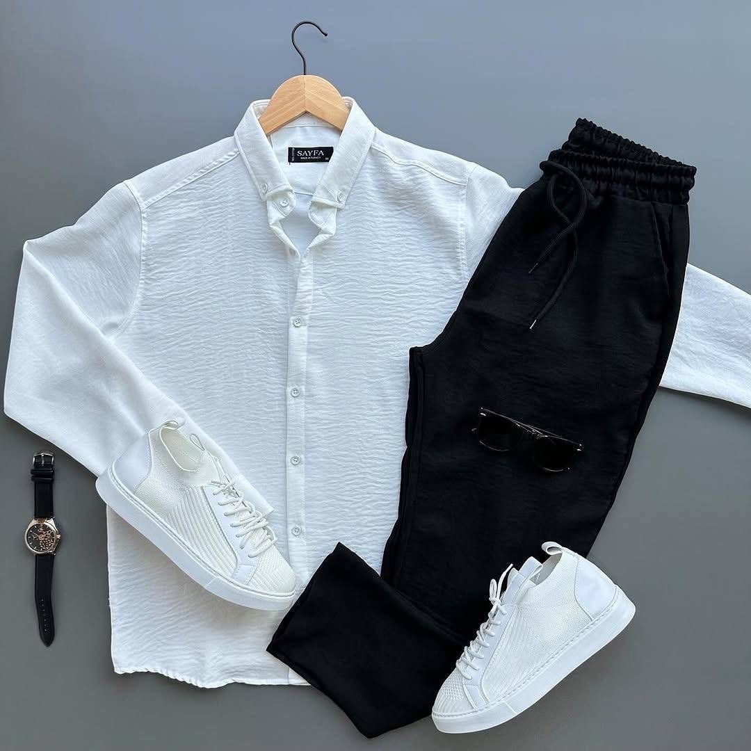 костюм двойка мужской,летние мужские костюмы,мужская мода,одежда кэжуал,костюм брючный с рубашкой