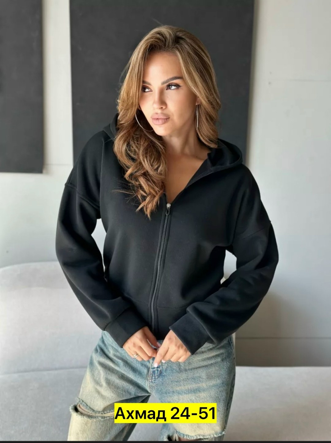 кофта на флисе,женский худи оверсайз на молнии,женская кофта,худи укороченная,свитшот женская