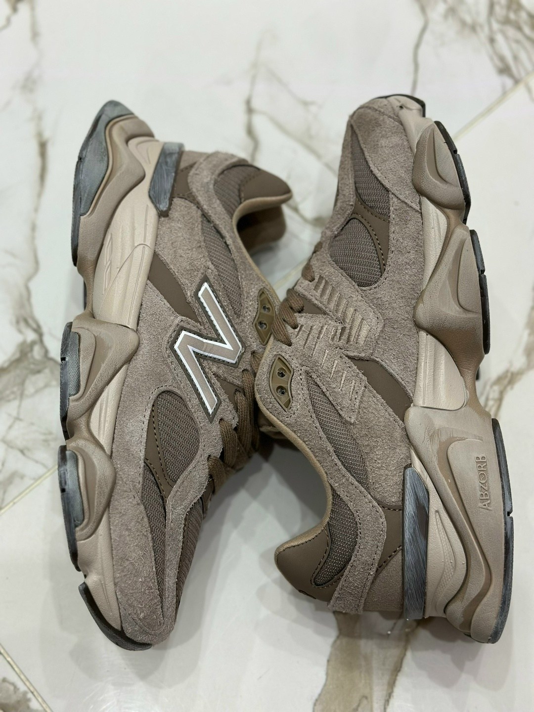 кроссовки new balance 9060,кроссовки new balance,кроссовки мужские new balance 9060,кроссовки new balance 9060 'mushroom' коричневый,кроссовки