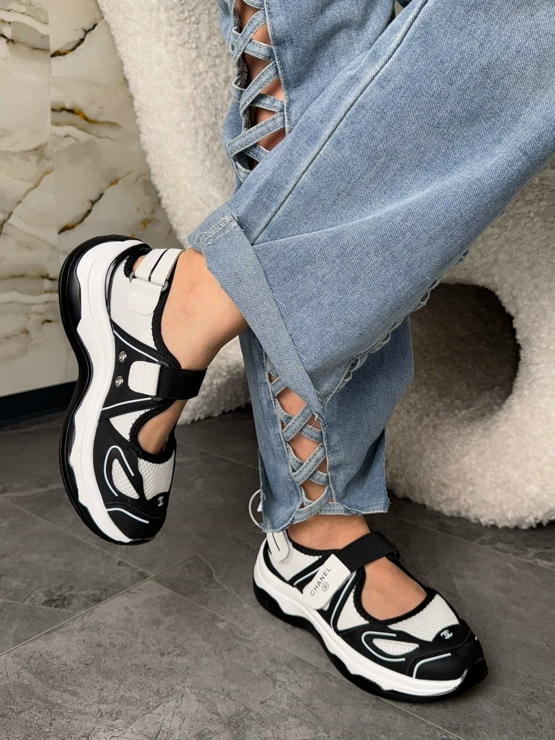 сандалии chanel,босоножки chanel,chanel кроссовки,спортивные босоножки,сандалии