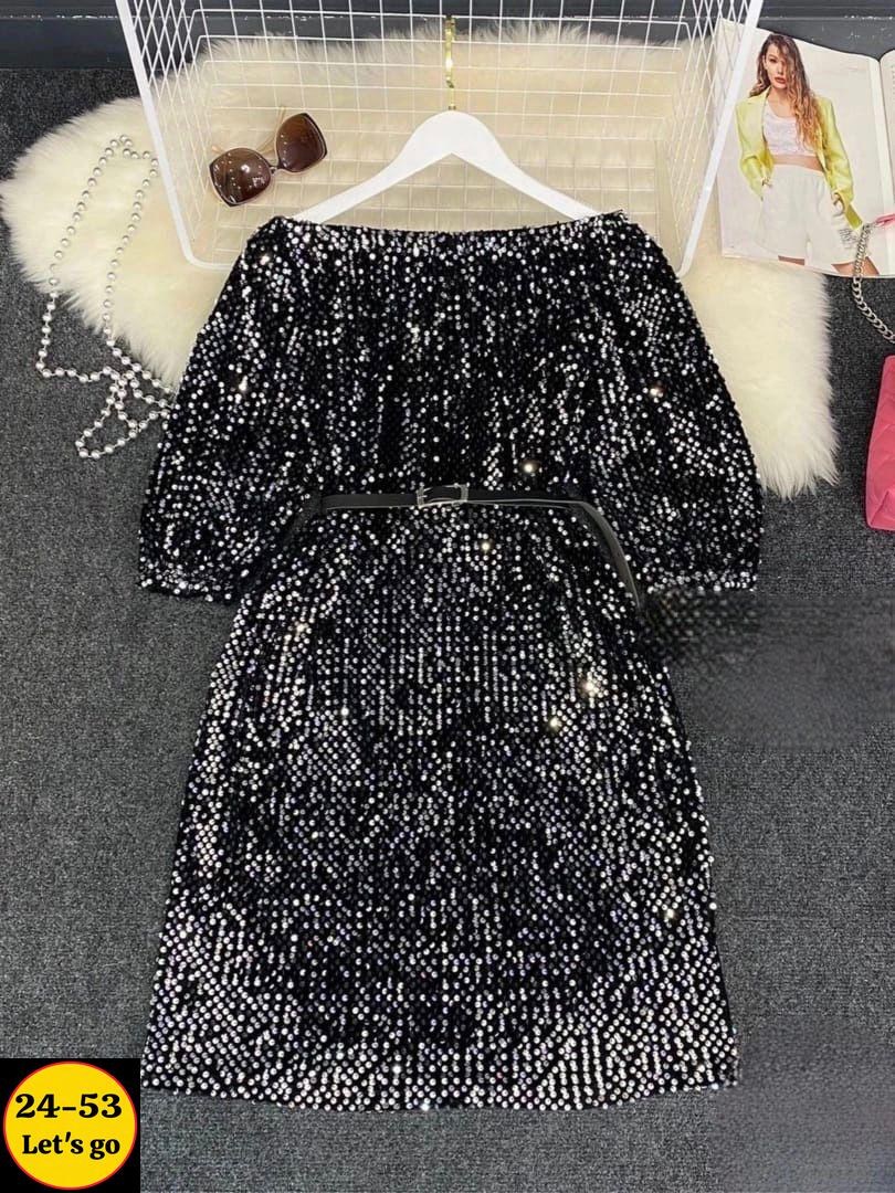 женское платье ткань с пайетками,вечерняя платья,платье женское вечернее больших размеров с пайетками,платье 👗,платья нарядная