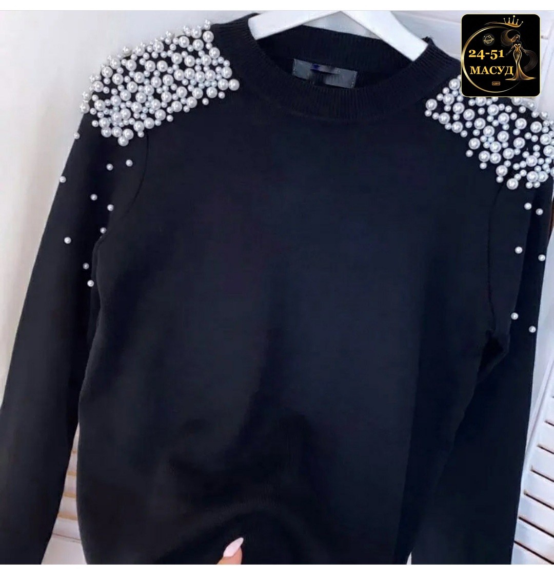 кофта с бусинками,кофта женская,кофта модная,кофта,джемпер бусы