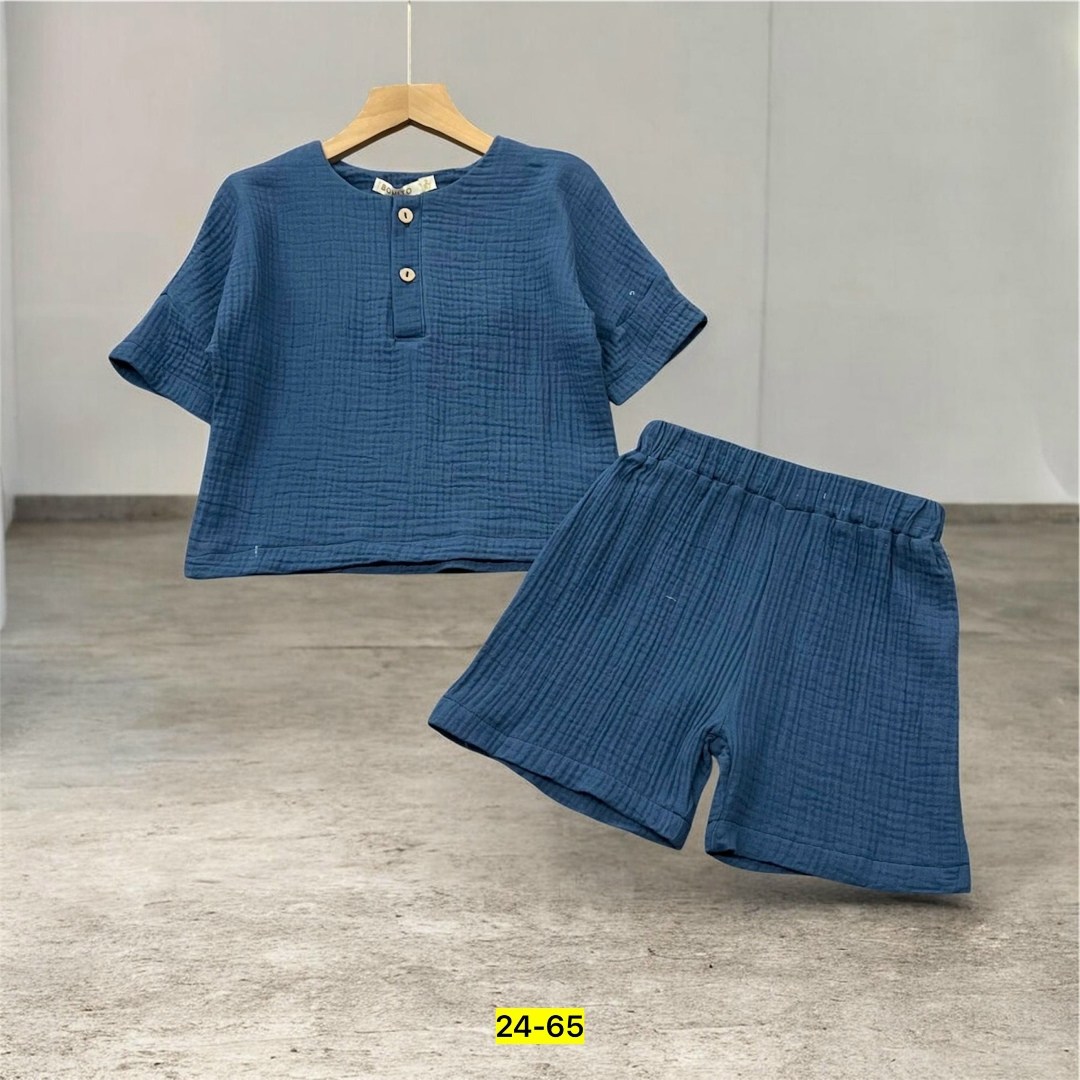 летний костюм для мальчика,комплект одежды для мальчика,детский летний костюм для мальчика,костюм из муслина для мальчика,детский костюм из муслина