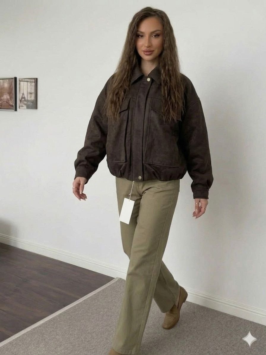 куртка-бомбер утепленная с замшевой фактурой befree,куртка замшевая бомбер оверсайз на осень,бомбер женская куртка,куртка бомбер,куртка бомбер замшевая оверсайз lofus