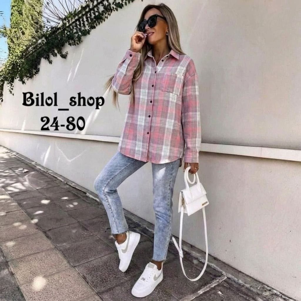 женская рубашка,рубашка в клетку,рубашка женская в клетку,рубашка,рубашка в клетку женская оверсайз