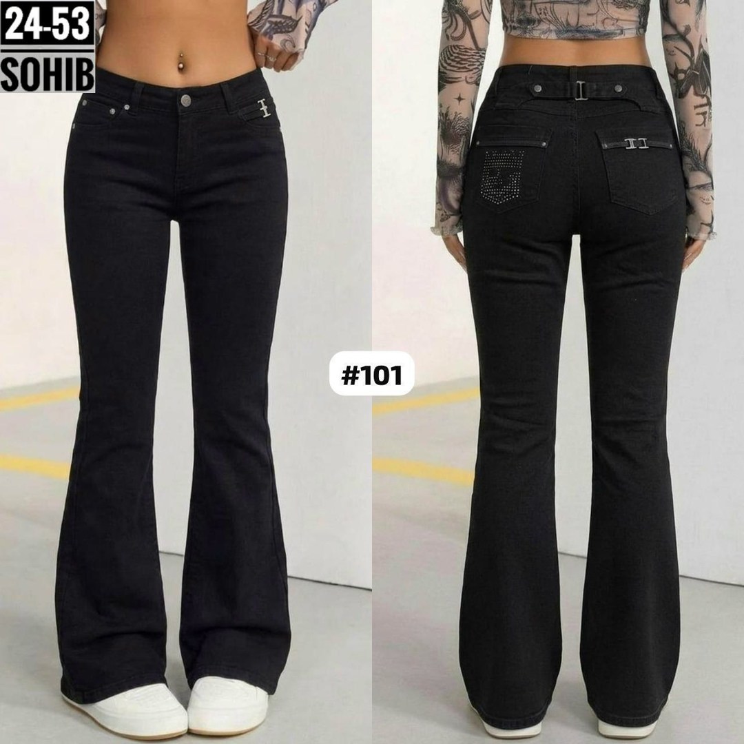 джинсы женские,джинсы клеш женские,черные джинсы клеш,джинсы клёш,джинсы клеш женские с высокой посадкой