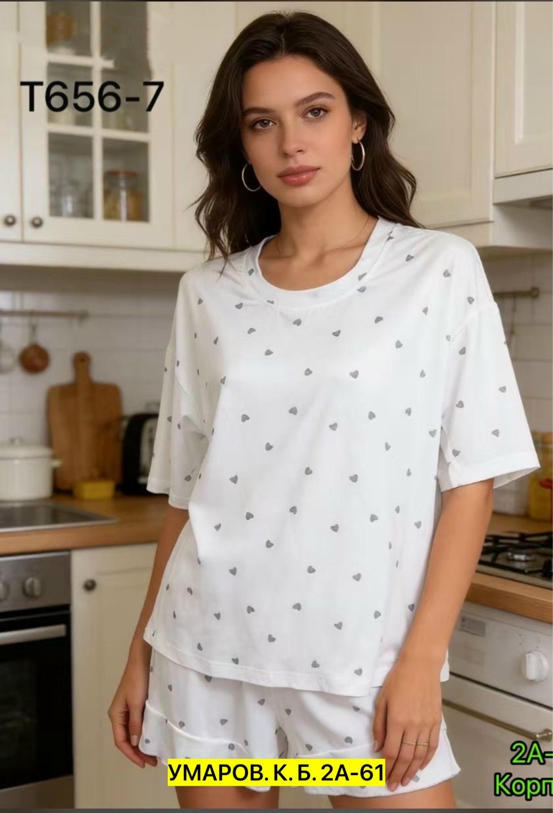 женские пижамы,женская пижама с шортами,домашняя пижама с шортами и футболкой hr by humerus 335633119,пижама с шортами,пижама