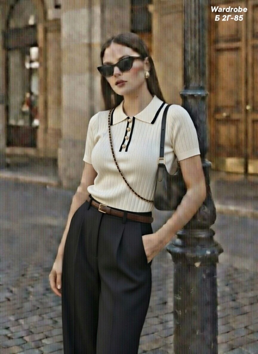 женская кофта,,женская трикотажная футболка-поло,стильная одежда