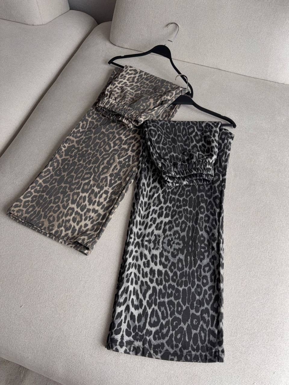 брюки леопардовые,брюки с леопардовым принтом,леопардовые штаны,брюки палаццо леопардовые davi outlet,брюки палаццо