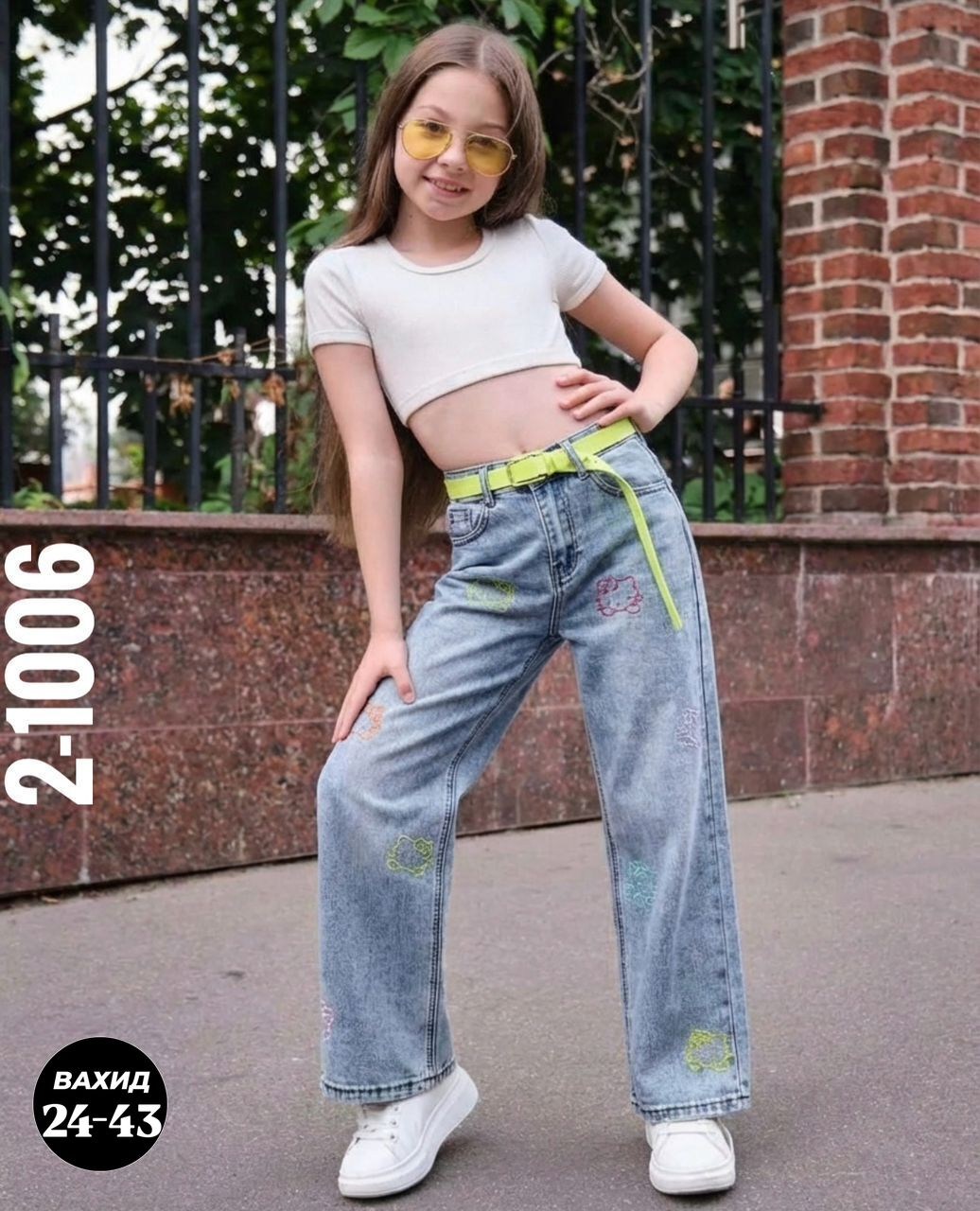 джинсы для девочки широкие,брюки джинсы,модные джинсы,джинсы широкие,джинсы для девочек подростков