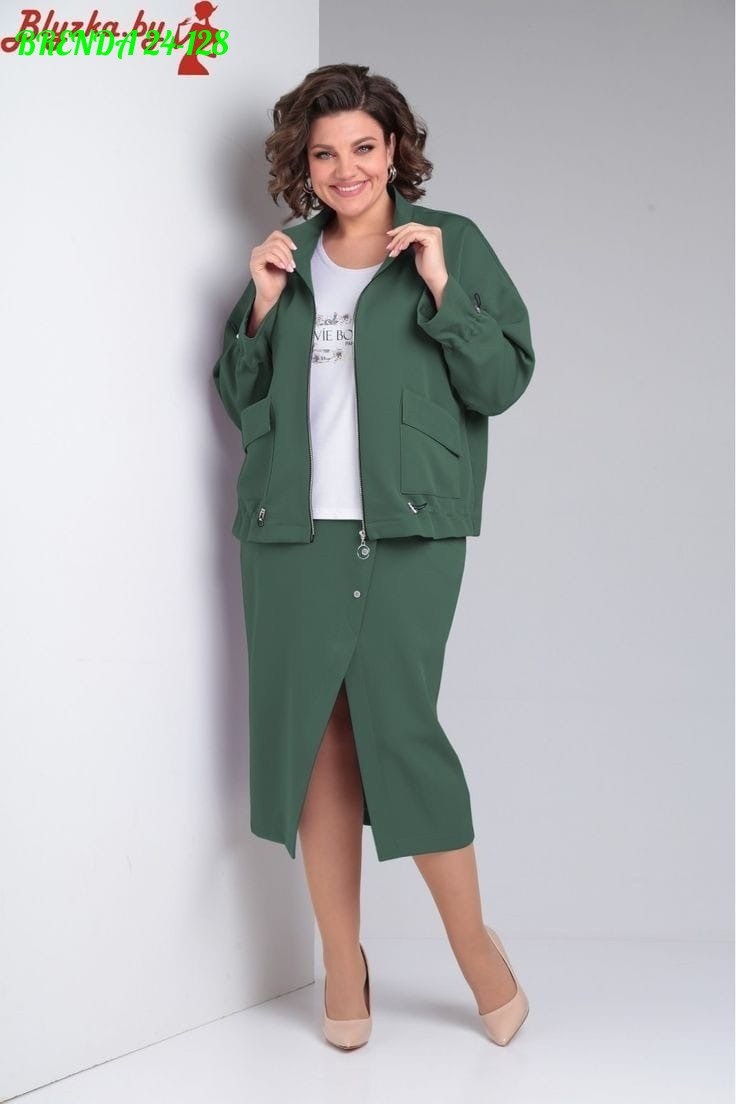 юбочный костюм tensi 369 лаванда,комплект тэнси 369 лаванда,костюм с юбкой,белорусский трикотаж,жакет