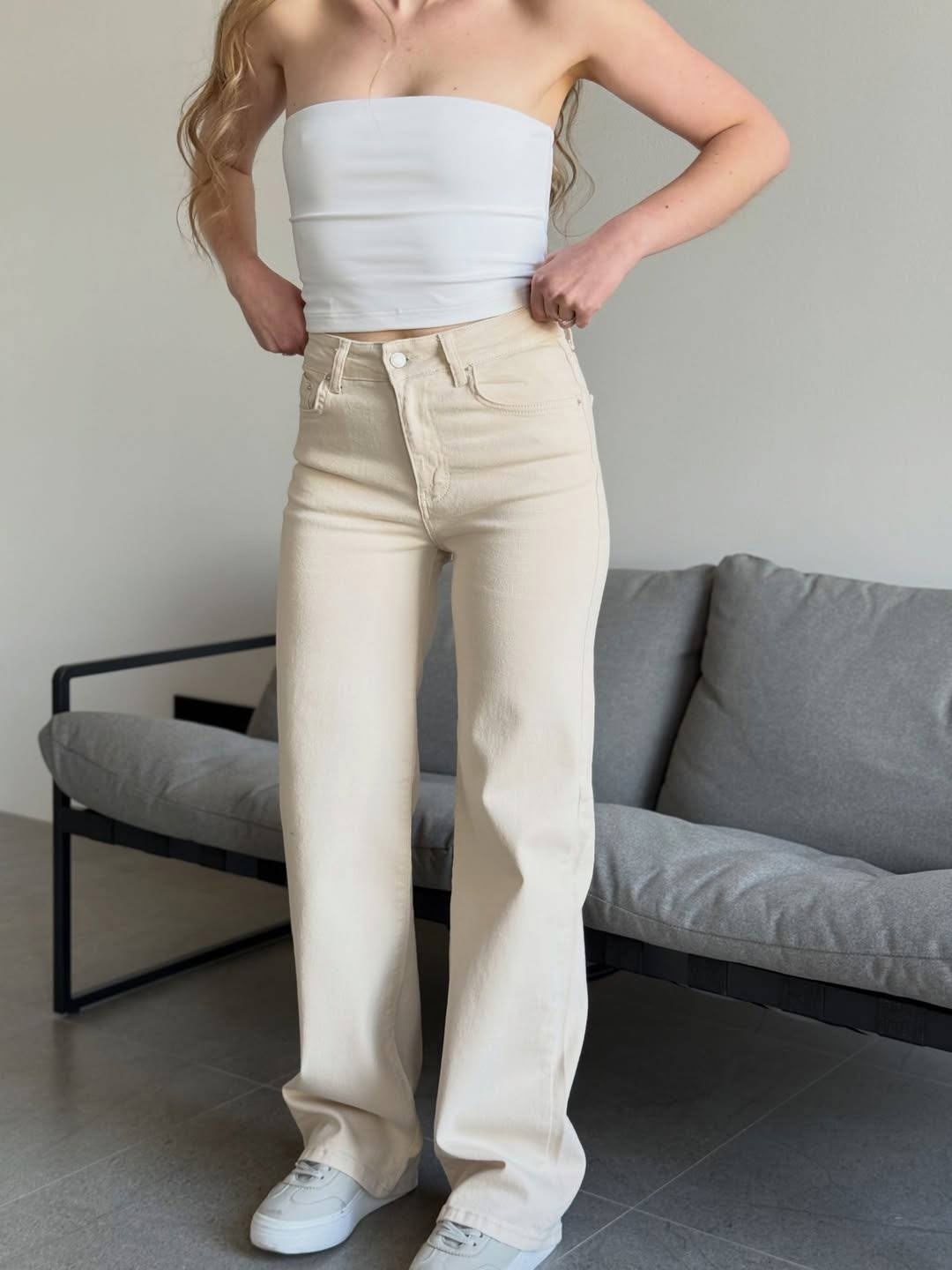 джинсы женские палаццо с высокой посадкой бежевые компания "маха",бежевые джинсы палаццо,джинсы бежевые,джинсы женские бежевые,джинсы женские палаццо с высокой посадкой бежевые