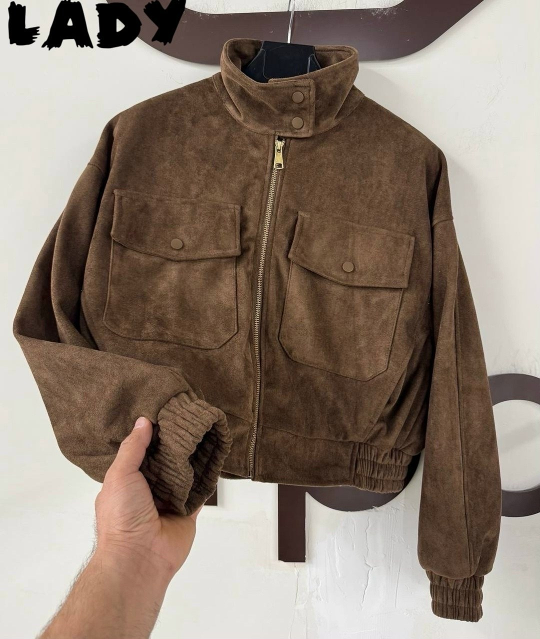 женская куртка бомбер из эко замши коричневого цвета,бомбер укороченный оверсайз замшевый куртка рабочего тренд saint shine,бомбер женская куртка,куртка замшевая,кожаная куртка женская