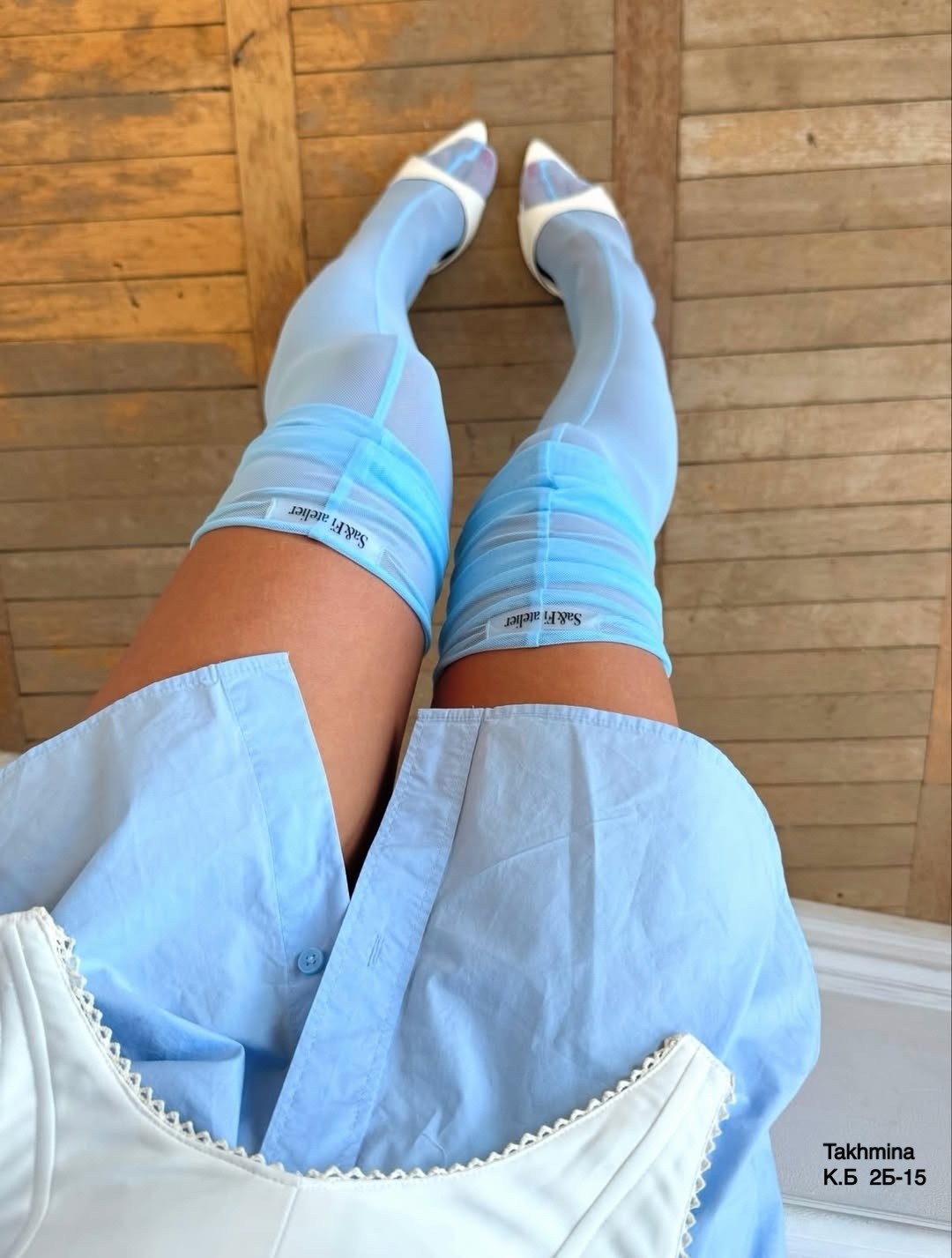 голубые чулки,бело голубые чулки,синие чулки,цветные чулки,женские чулки