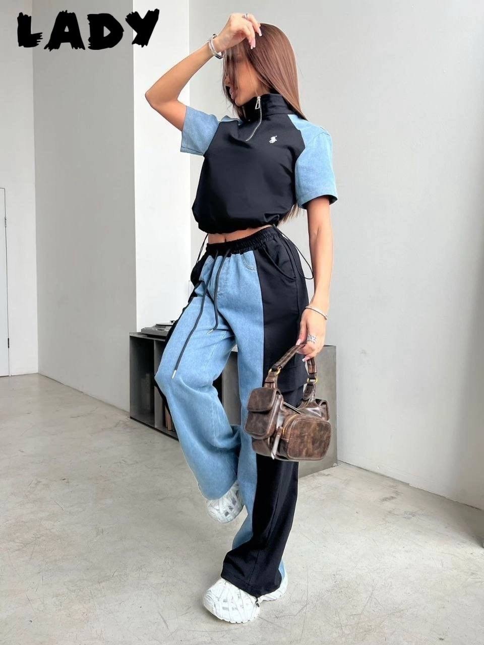 костюм повседневный спортивный,спортивные костюмы женские,спортивные костюмы женские 2025,стиль спорт шик,джинсовые костюмы женские