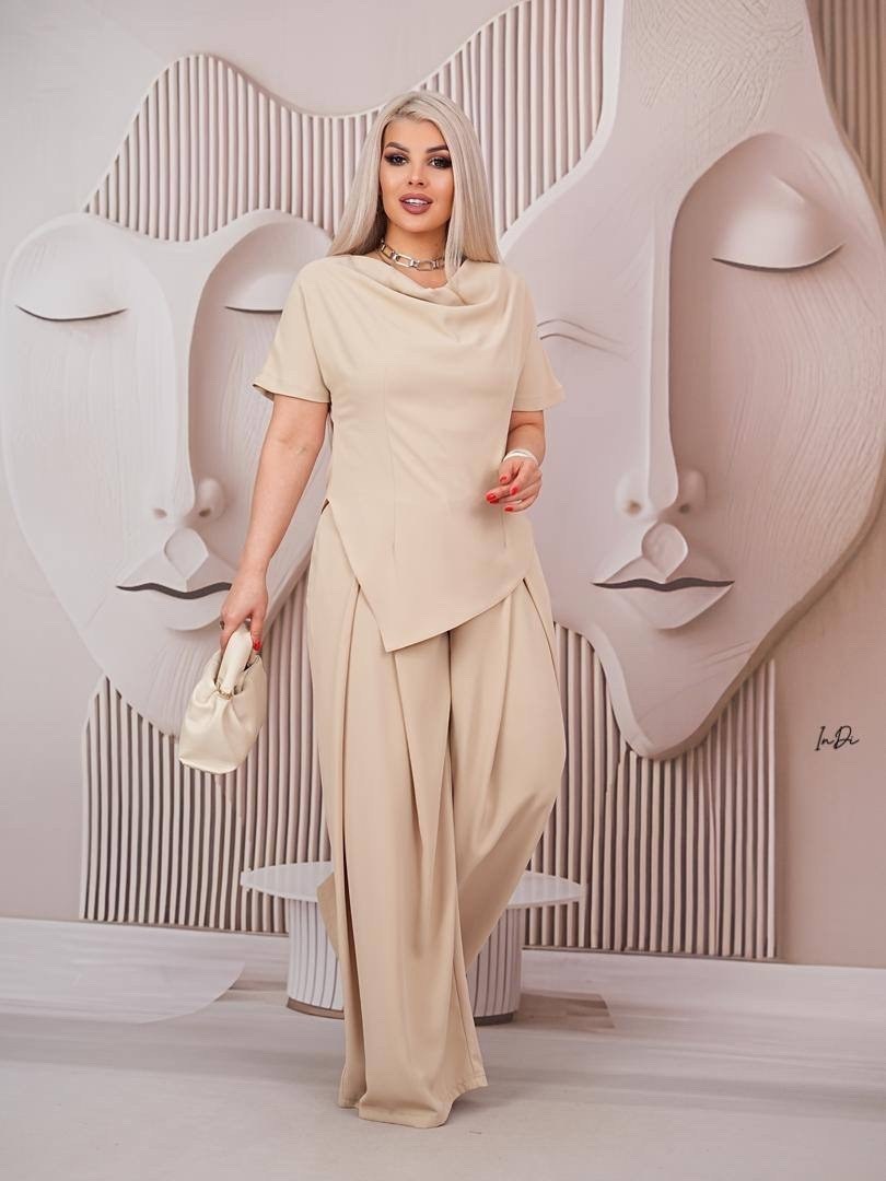 костюм женский больших размеров с брюками праздничный lady-maria,летний костюм женский больших размеров с брюками праздничный lady-maria 218536718,костюм женский,брючный костюм,костюм с брюками