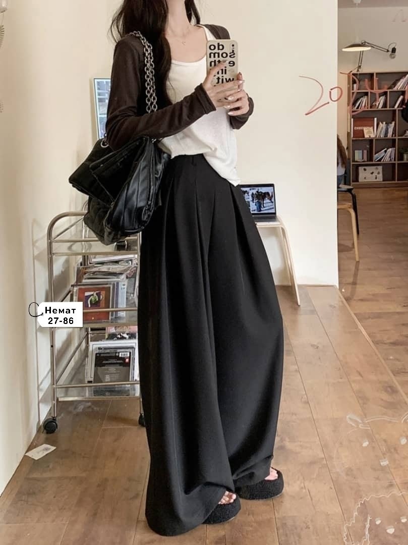 широкие брюки,брюки с широкими штанинами,брюки женские повседневные с широкими штанинами,брюки женские с широкими штанинами,брюки с высокой талией