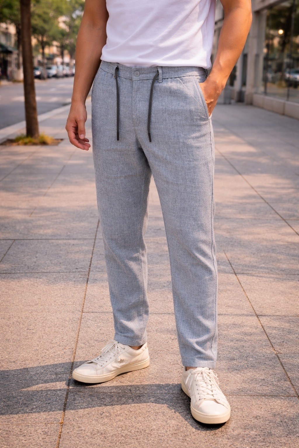 зауженные брюки,брюки светлые,мужские брюки,повседневные брюки,серые брюки