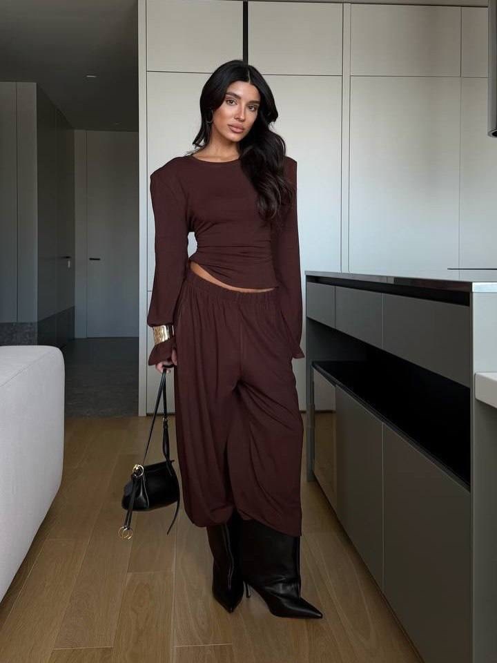 трикотажный костюм,костюм с широкими штанами,костюм повседневный,костюм женский,брючные женские костюмы