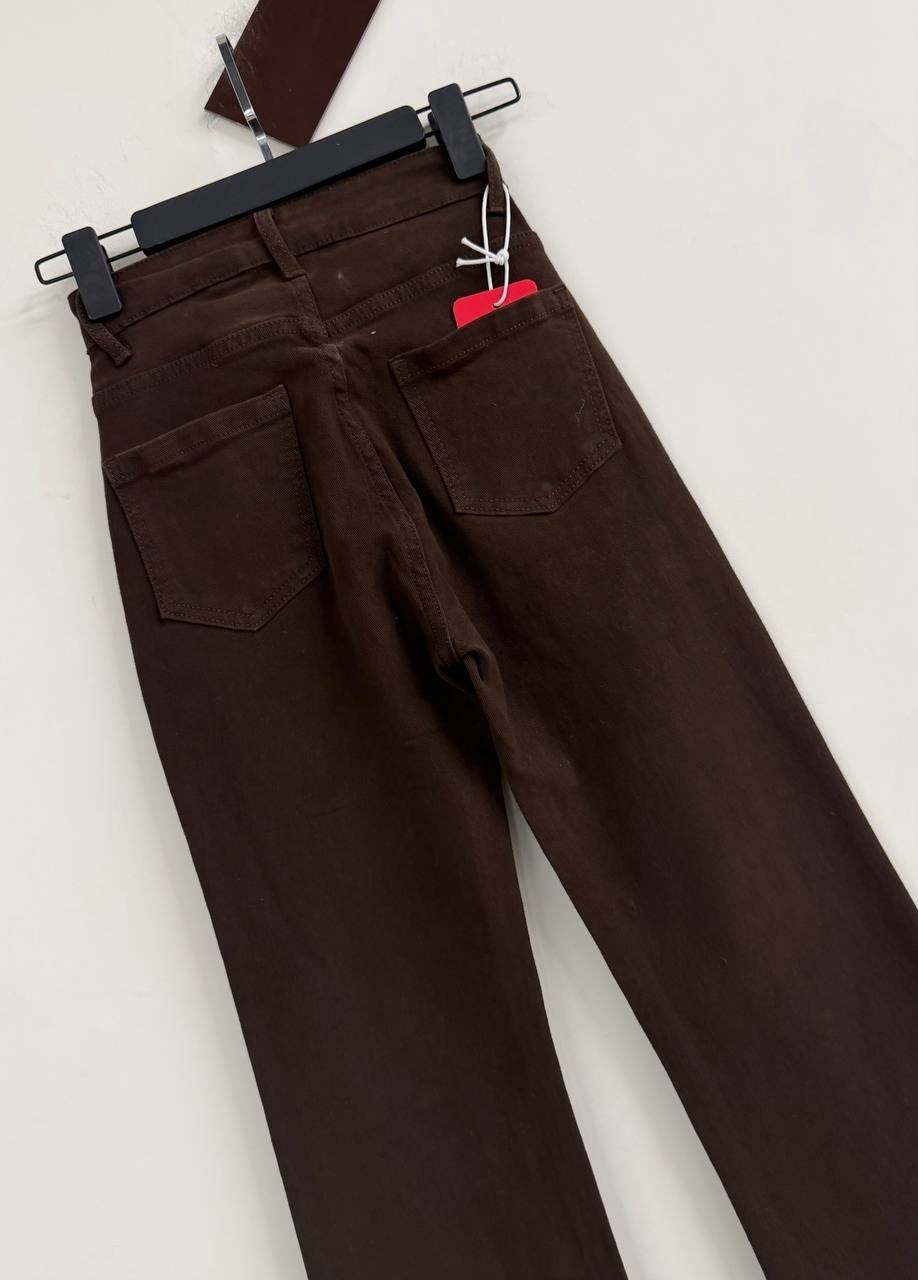 джинсы детские gloria jeans gjn027583 темно-коричневый,коричневые джинсы,коричневые джинсы женские,коричневые брюки,женские джинсы