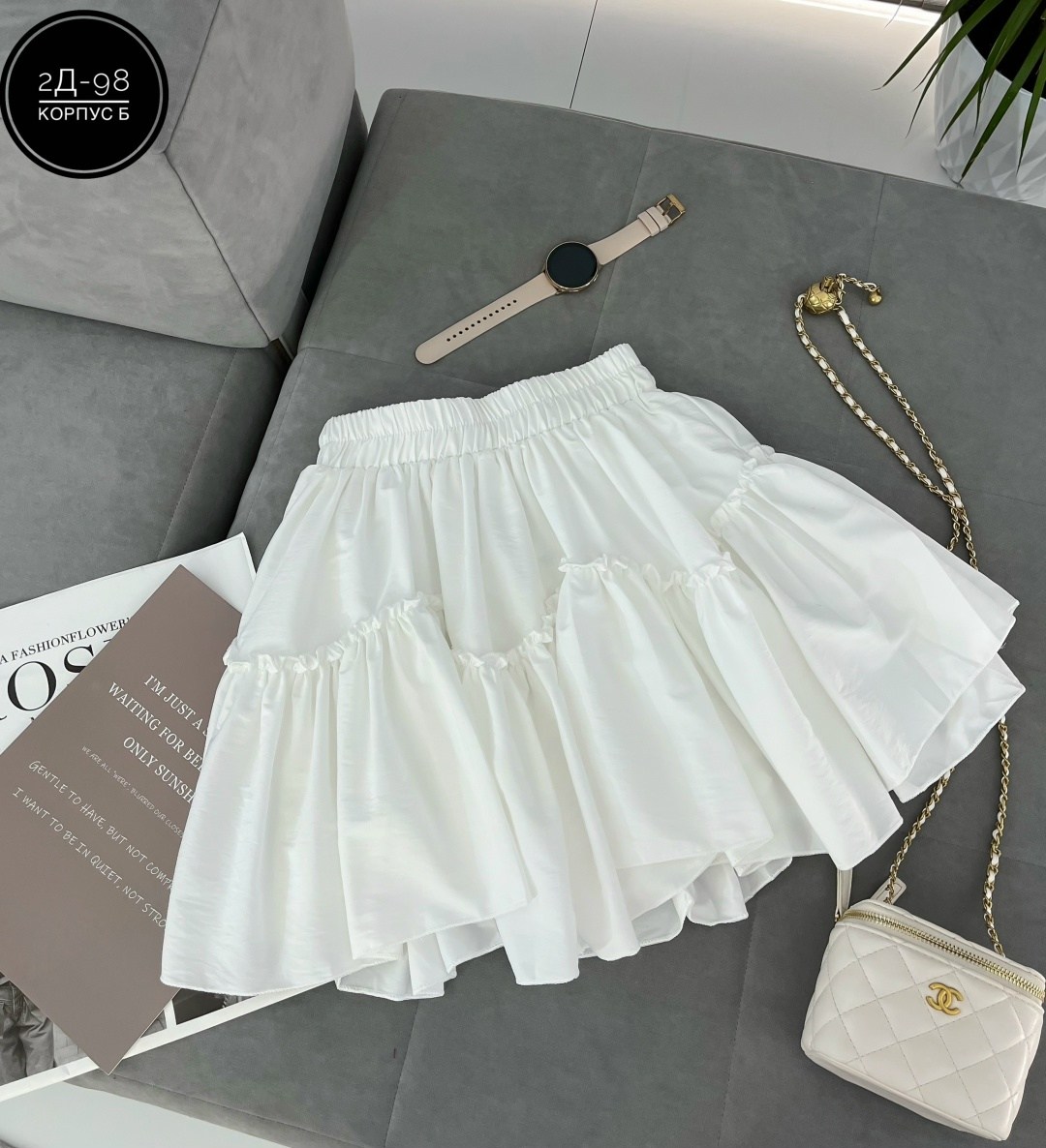 женская юбка,короткие молодежные юбки,юбка,юбка в корейском стиле,белая шифоновая юбка