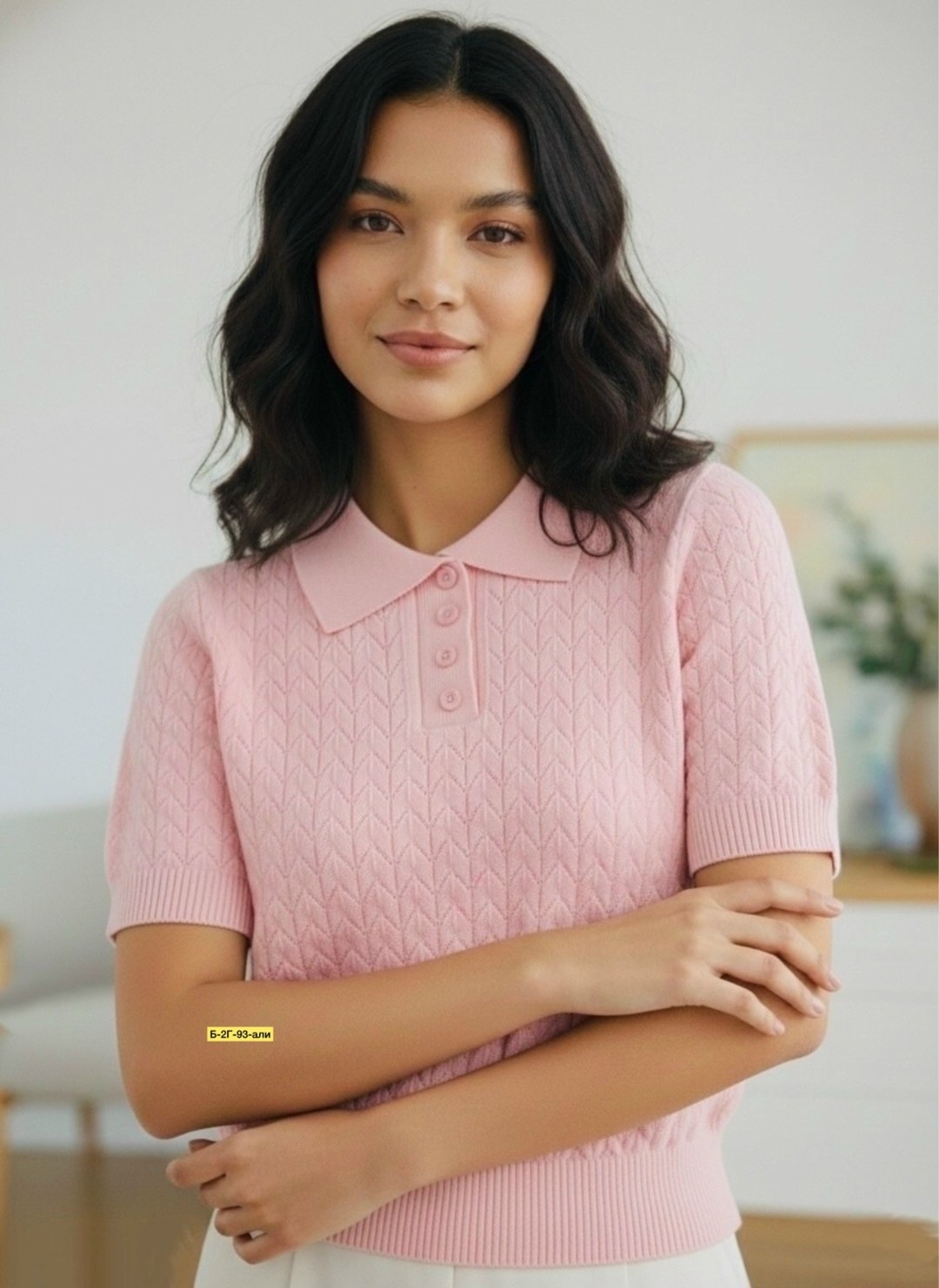 джемпер женские,джемпер,свитер поло,кофта с воротником поло,поло вязаное