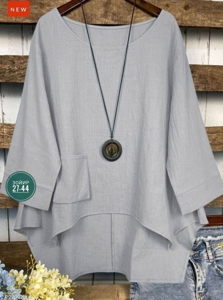 блузка бохо,блузка с круглым вырезом,блузка элегантная,блузка модная,однотонная блузка