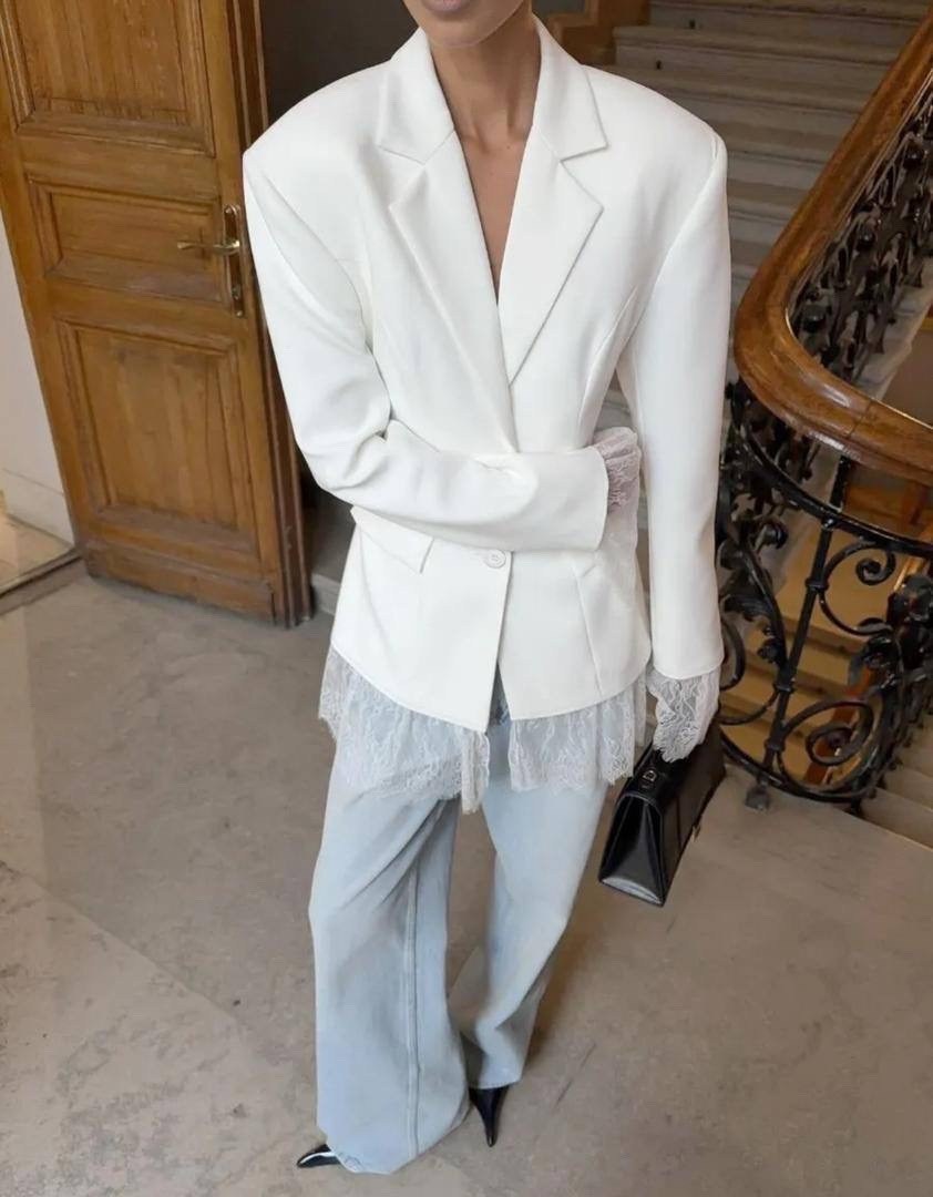 жакет с перьями,жакет,пиджак,женский пиджак,жакет приталенный