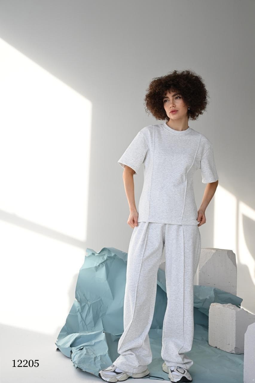 костюм с брюками,костюм брючный с футболкой,костюм женский,костюм женский белый,костюм с брюками палаццо