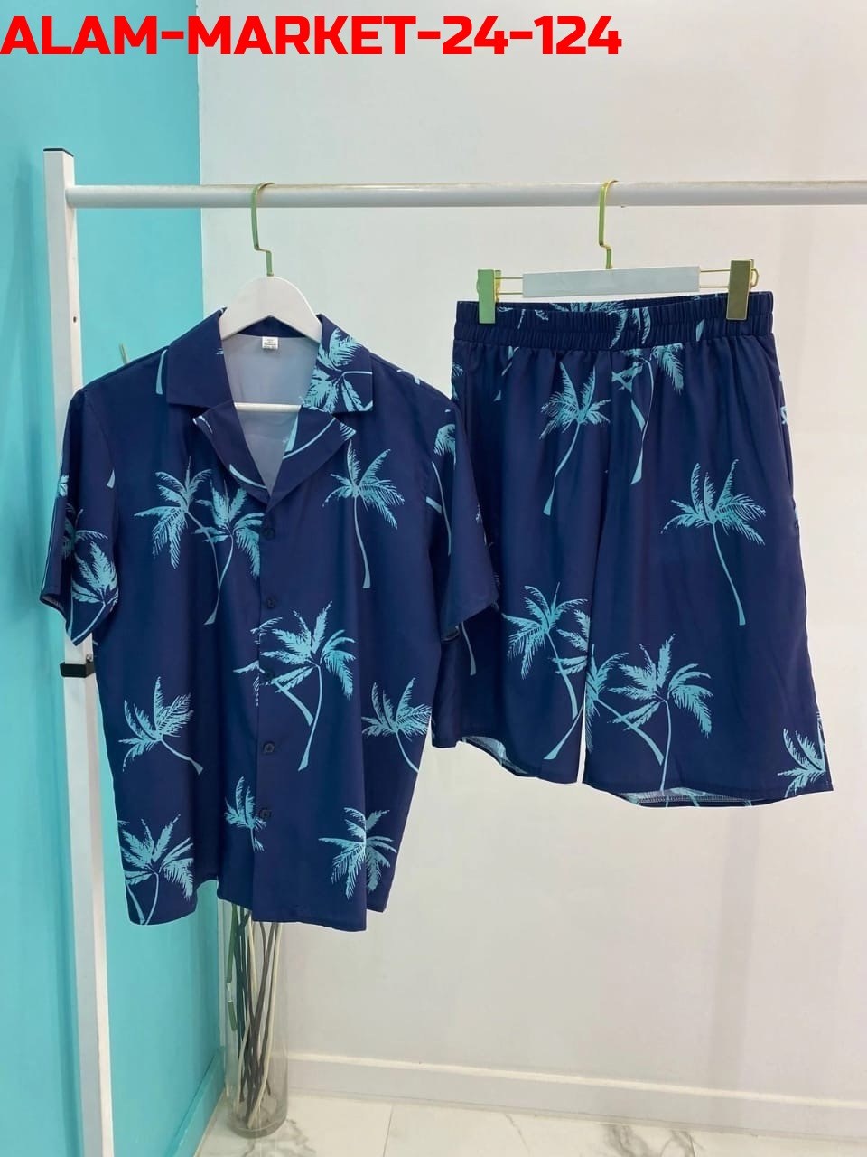 костюм летний мужской,мужская мода,пляжный костюм,мужская гавайская рубашка,костюм для отдыха