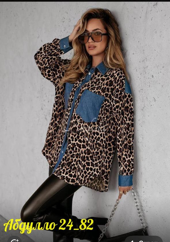 женские джинсовые рубашки,женская рубашка,джинсовая рубашка,повседневная рубашка,леопардовая рубашка