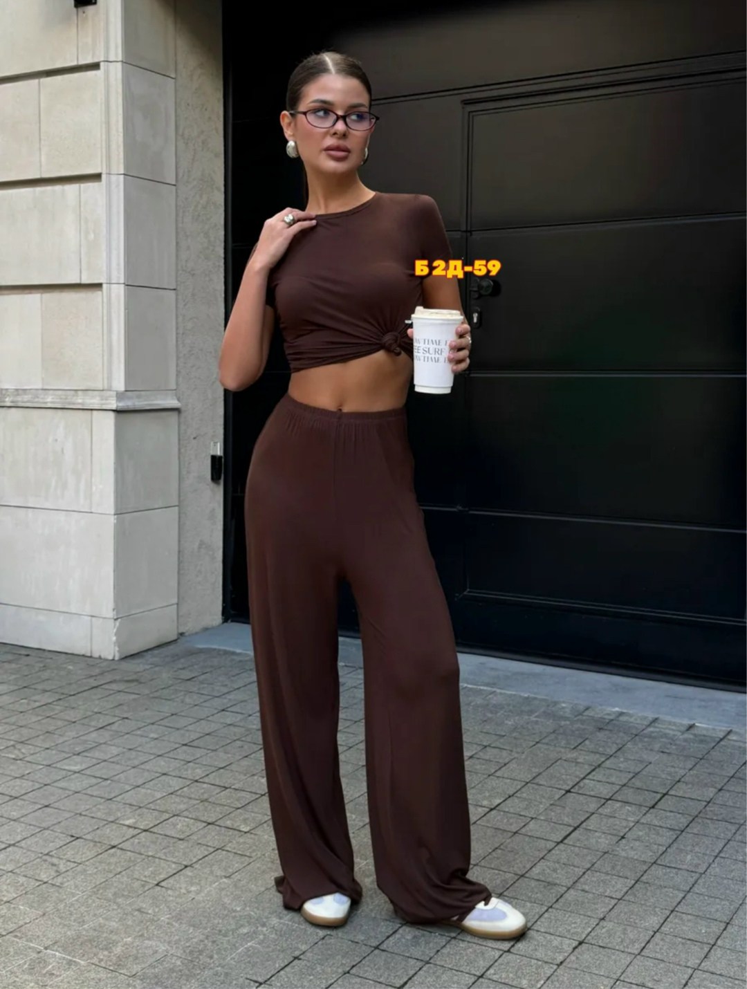 трикотажные костюмы,брюки палаццо,брюки розовые,костюм с брюками,костюм