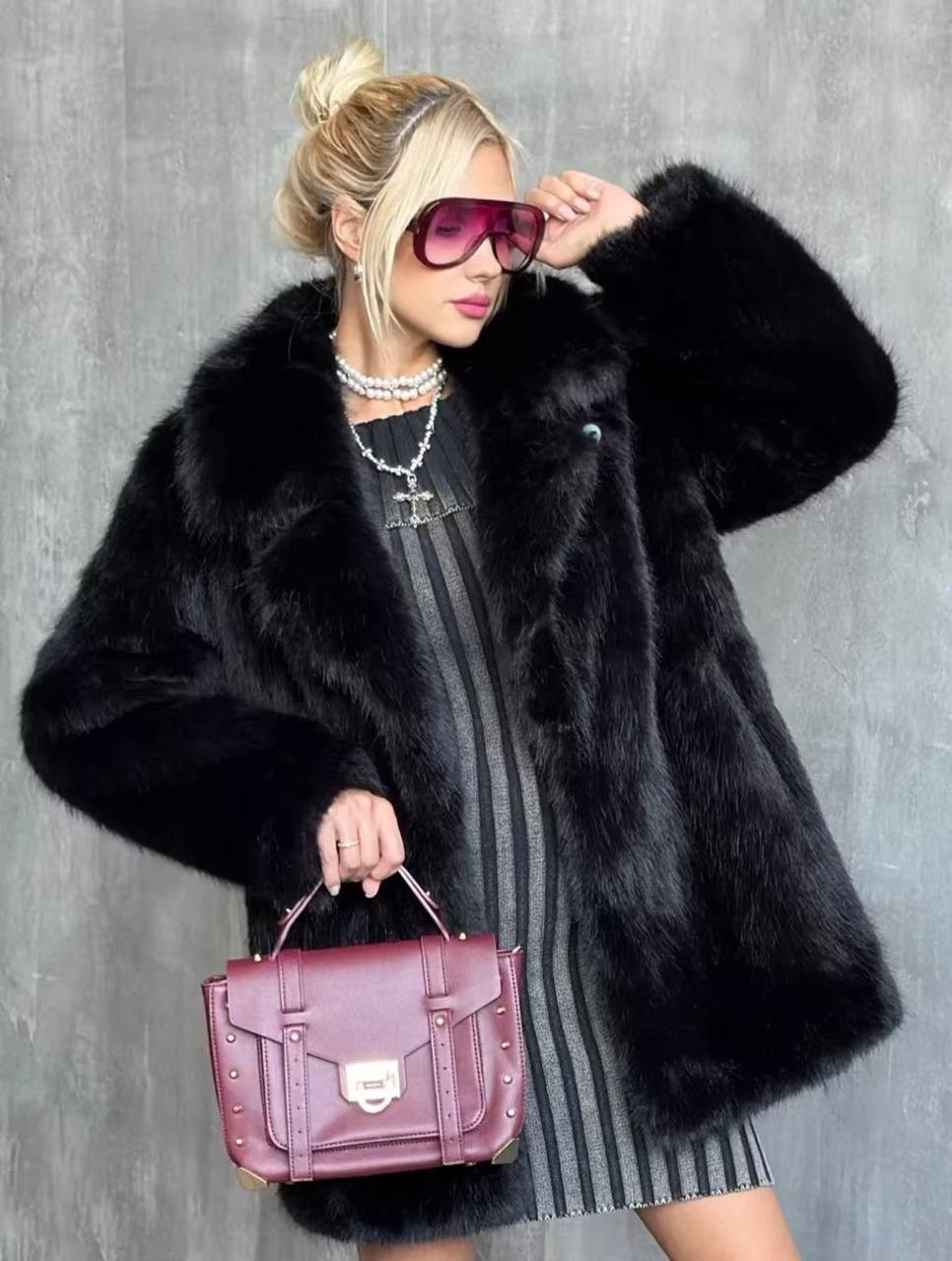 шуба из экомеха premium oksana utova brand цвет черный,шуба из экомеха premium oksana utova brand,шуба искусственная короткая экошуба oksana utova brand,шуба искусственная под норку,шуба искусственная