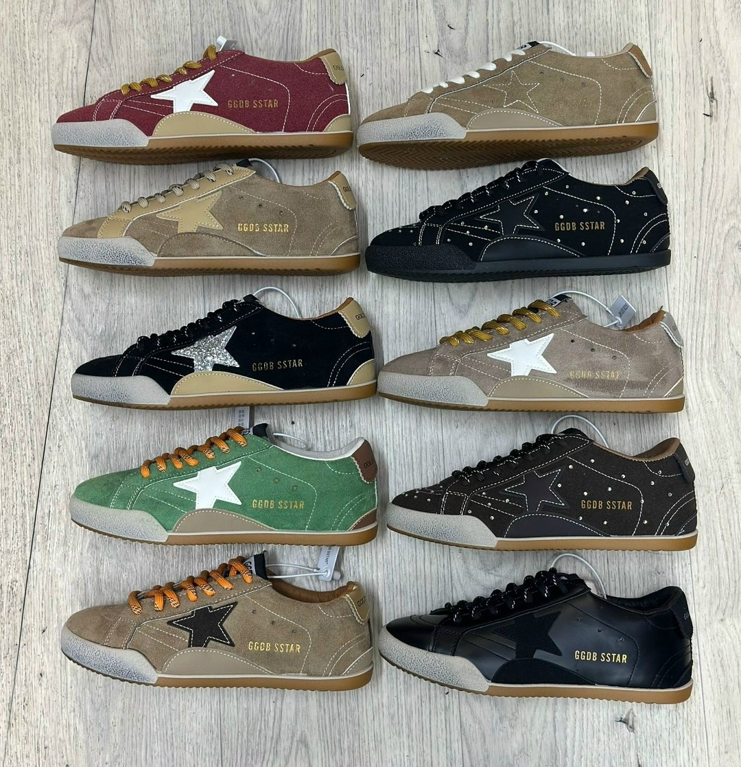 кроссовки golden goose,кеды golden goose,,кеды super-star с блестками golden goose черный,кроссовки golden goose ball star