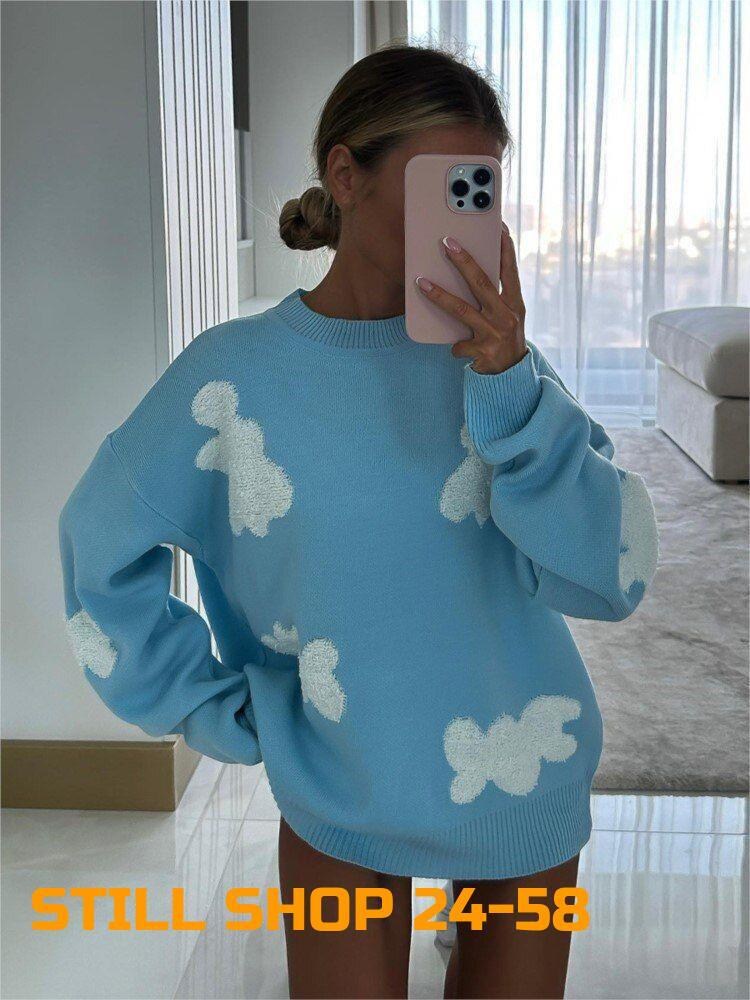 свитер вязаный оверсайз в сердечко nazia shop,свитер сердечки оверсайз,свитер сердце оверсайз,свитер женский оверсайз с сердечками,свитер оверсайз сердечки emmiloves