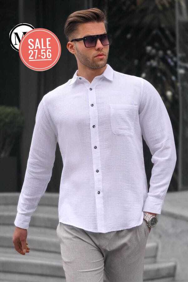 рубашка белая мужская,рубашка повседневная,мужская рубашка,льняная рубашка,повседневная рубашка для мужчин