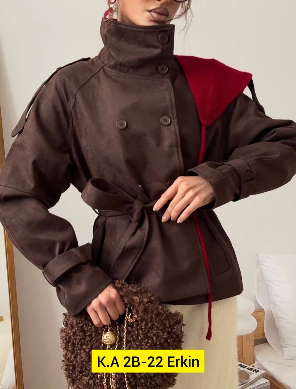 куртка бомбер замшевый willsibi 365449413,куртка с поясом,костюм с юбкой,куртка женская,кожаная куртка