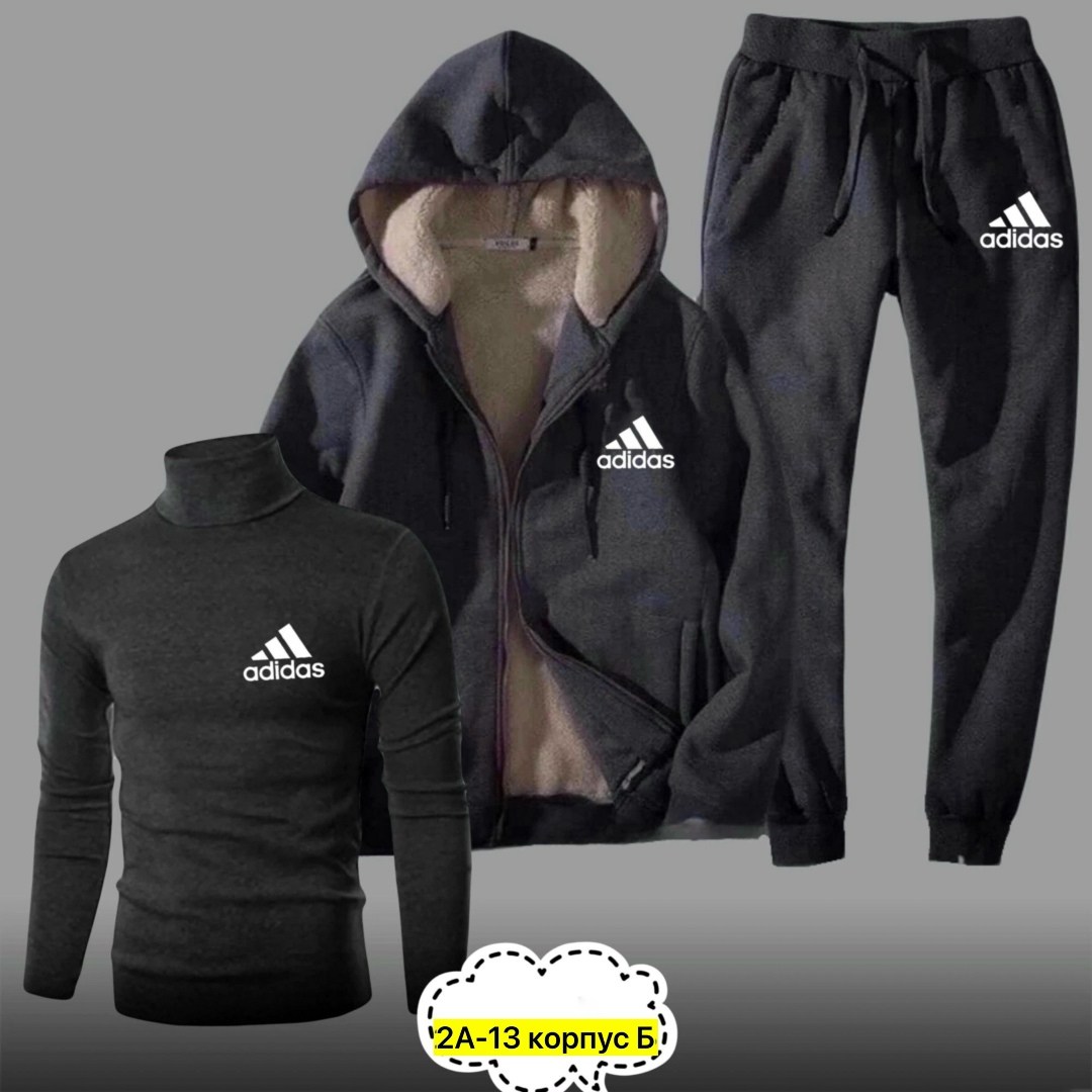 спортивный костюм адидас тройка мужской,теплый спортивный костюм мужской,мужские спортивные костюмы,мужской спортивный костюм adidas теплый,костюм на флисе