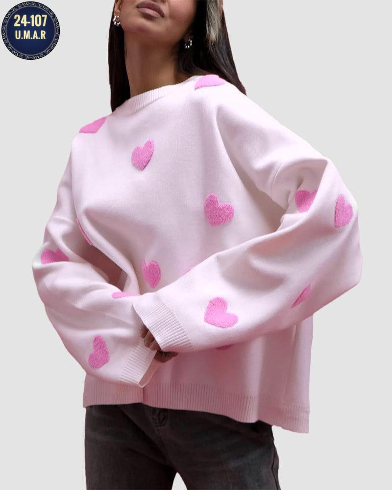 свитер сердечки оверсайз,свитер 3d оверсайз длинный вязаный с сердечками katkat fashion,свитер с сердечками,свитер оверсайз вязаный с сердечками теплый myhearts,свитер оверсайз с сердцами julavstile
