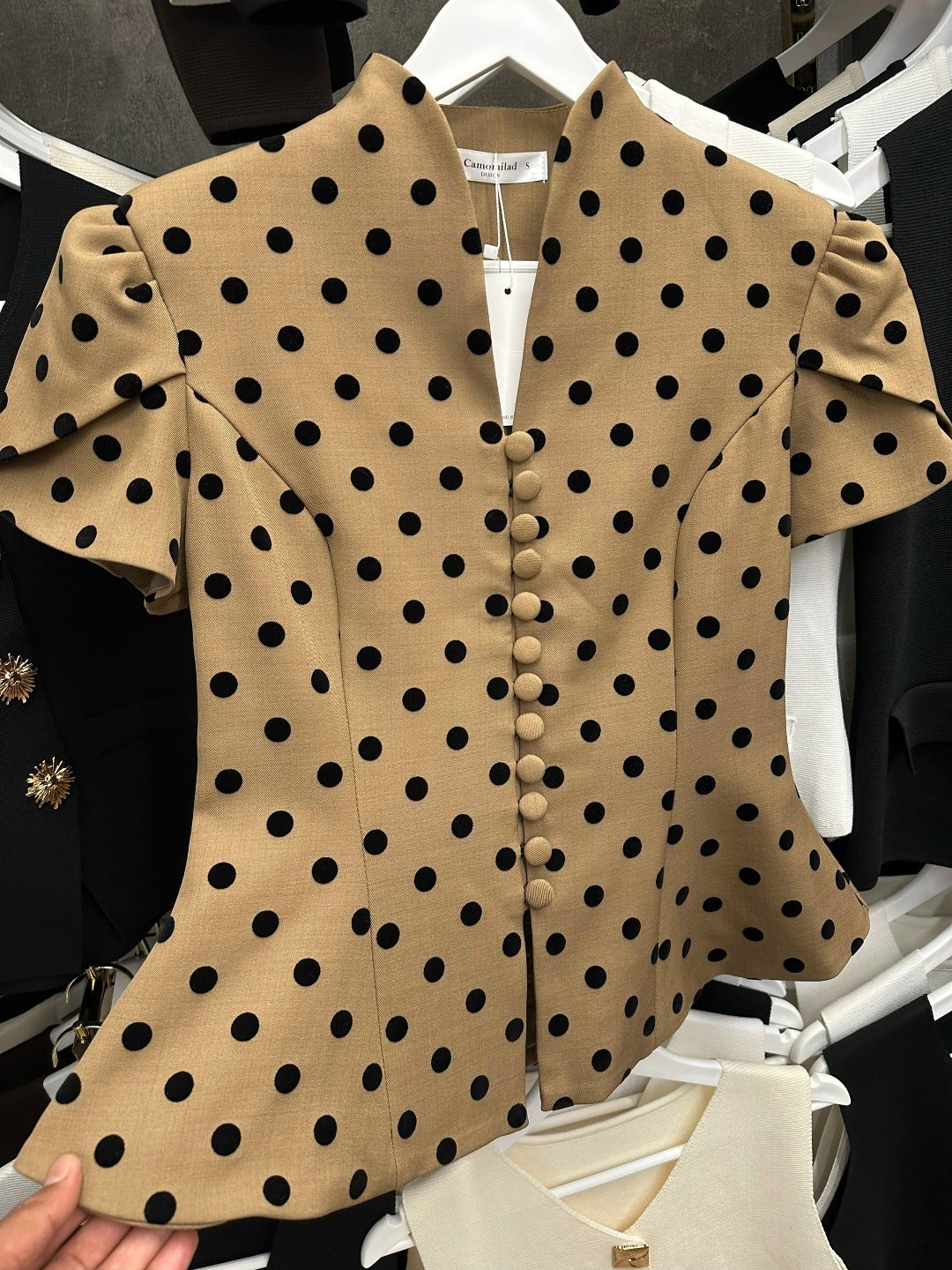 блузка в горошек,повседневная блузка,женская блузка,блуза,блузка в горох