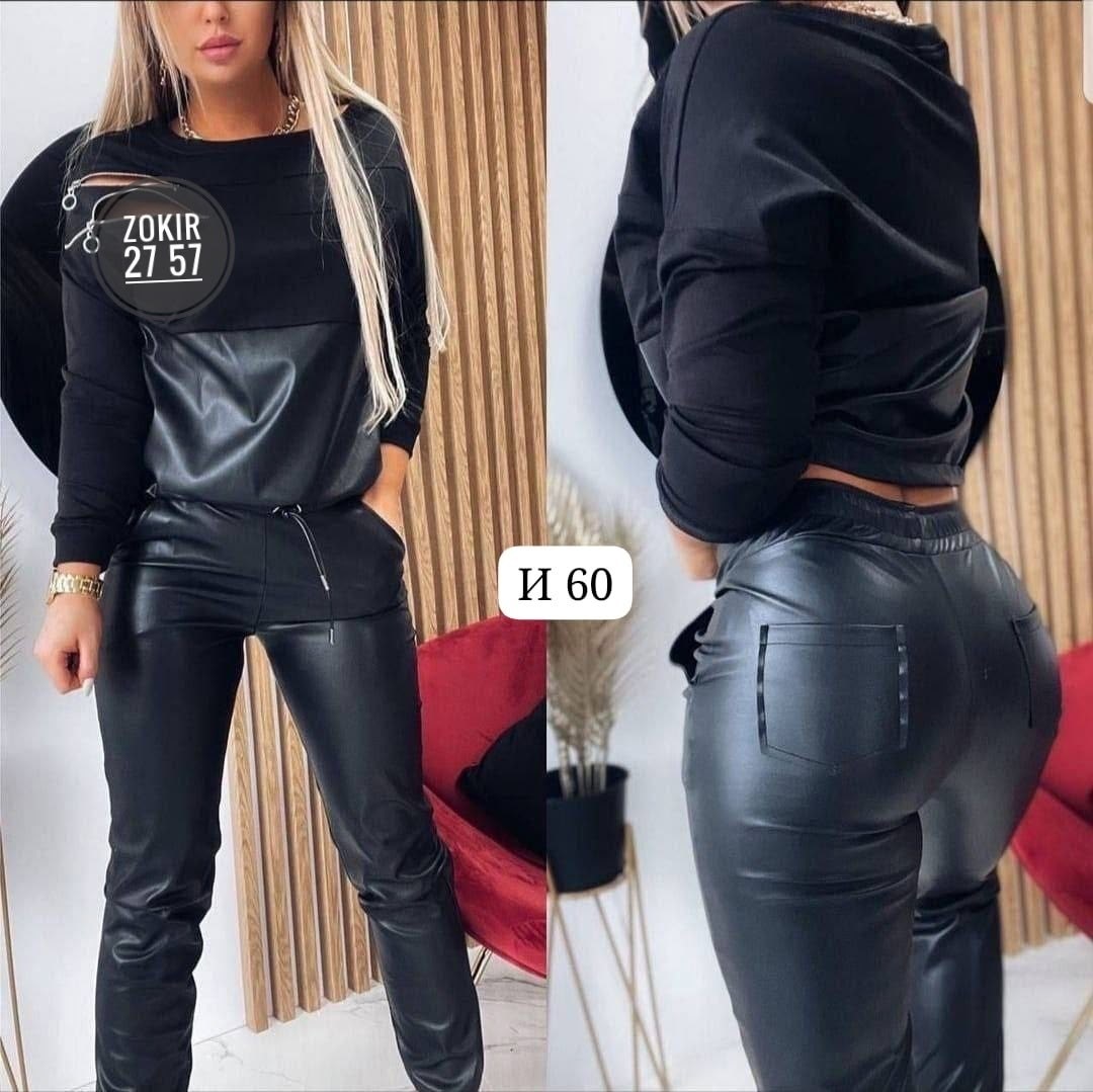 костюм двойка эко кожа,костюм из экокожи,костюм экокожа,женский костюм двойка,костюм из кожзама