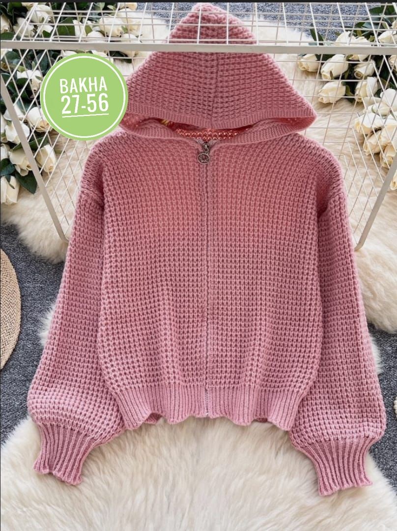 свитер кофта вязаная,свитера с капюшоном,вязаная кофта,вязаные свитера,модные свитера