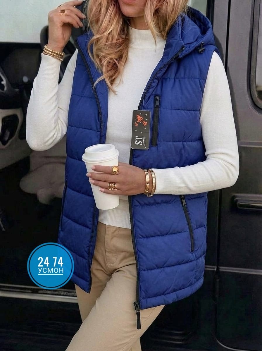 жилетка женская,жилет женский,жилетка,жилет,жилет удлиненный