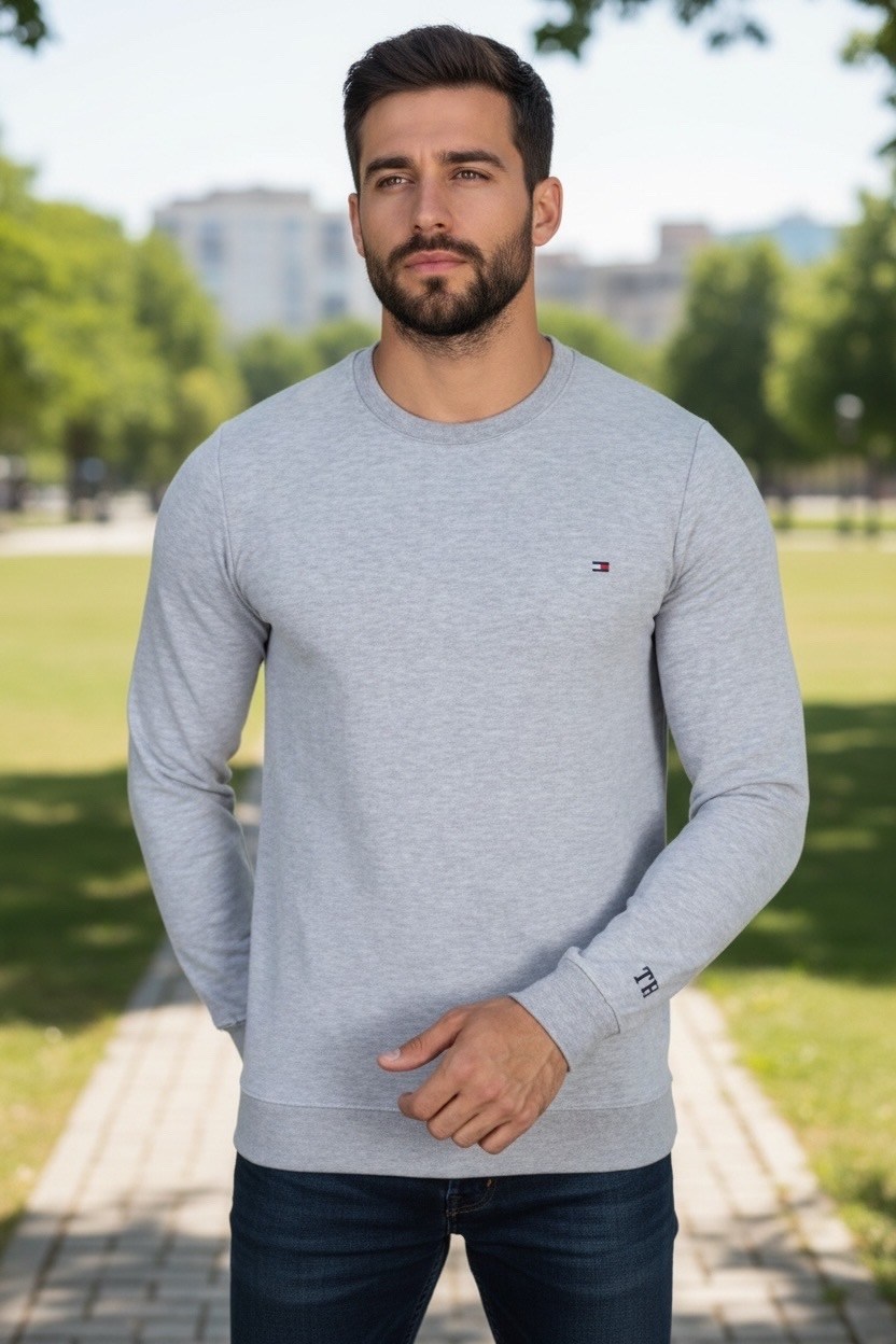 свитшот мужской серый томми хилфигер,томми хилфигер свитшот серый,серый свитшот,мужские свитшоты,свитшот мужской tommy hilfiger