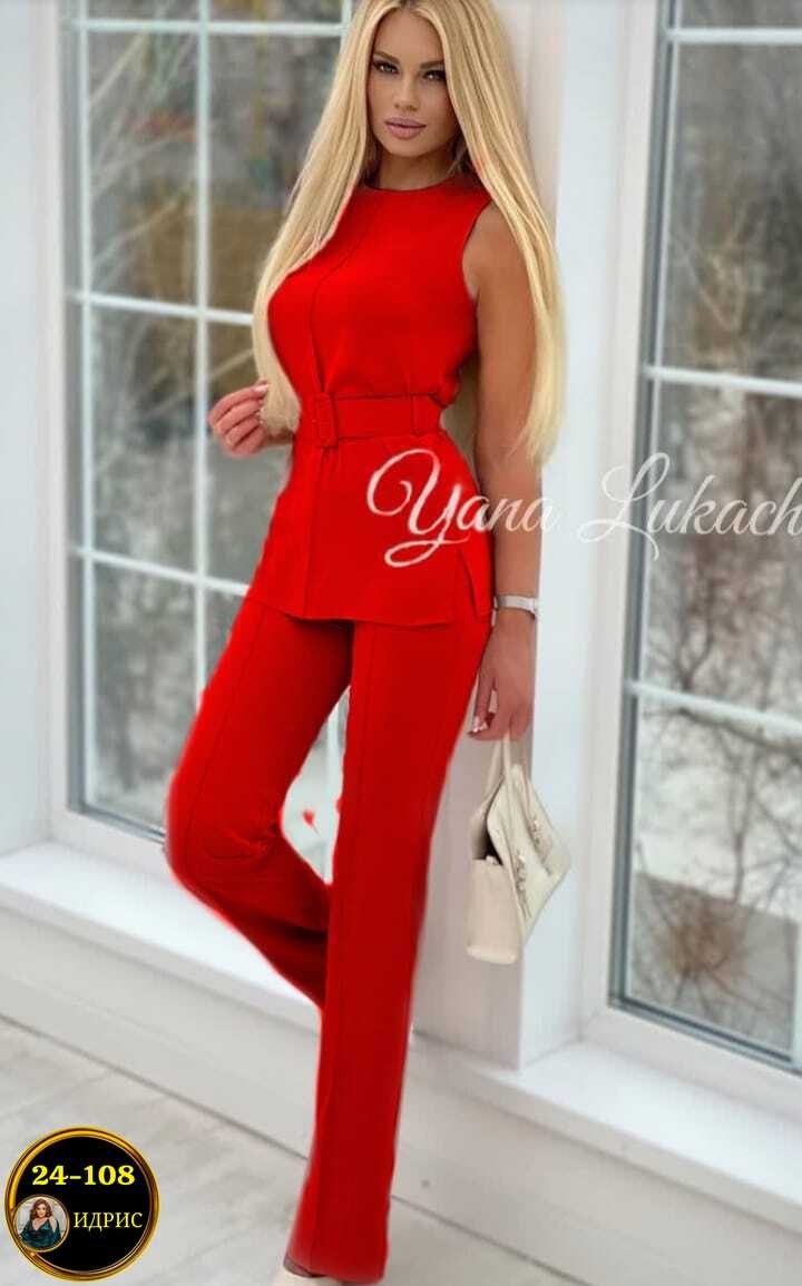 роскошный женский брючной костюм,костюм женский,женский костюм двойка,пудровый брючный костюм,костюм двойка модный