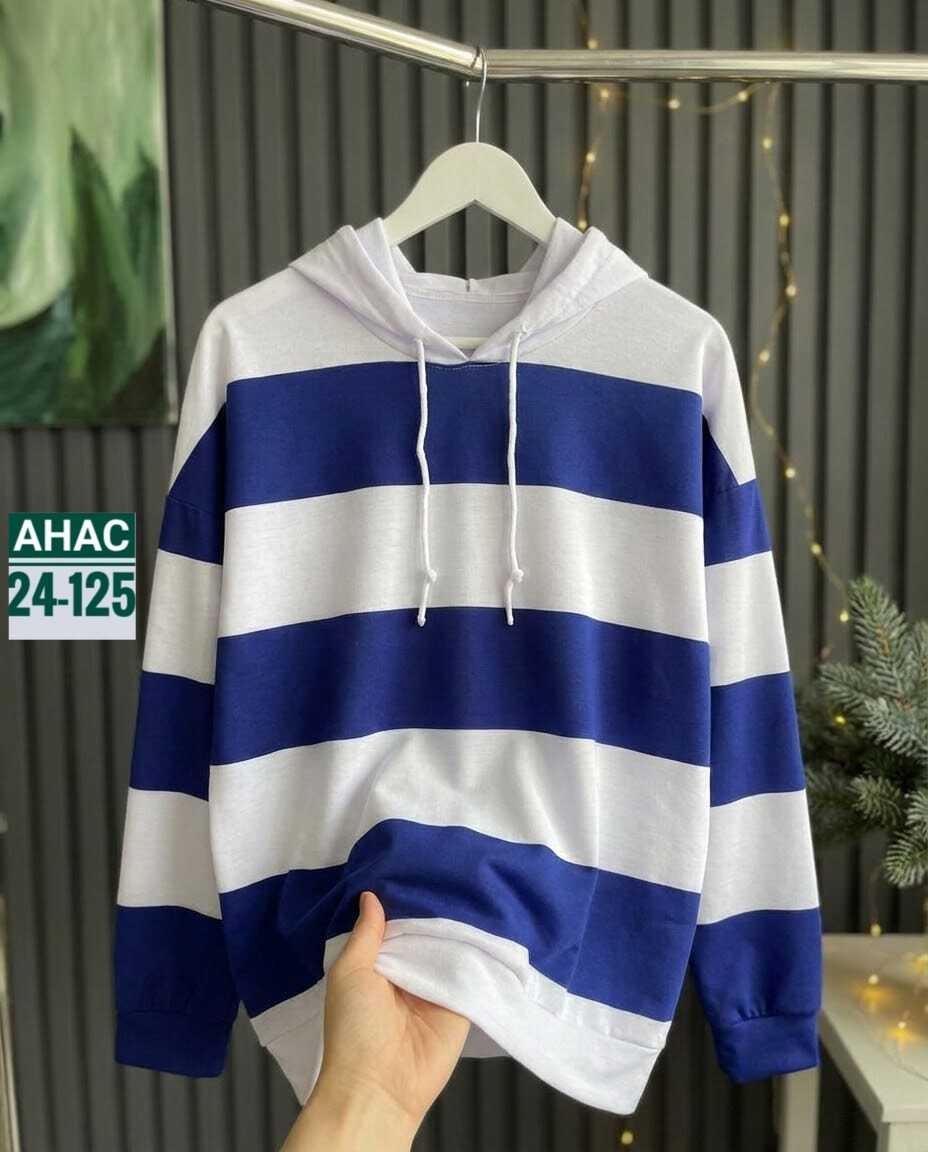 толстовка с капюшоном женская,женская толстовка,толстовка повседневная,женская свободная толстовка,толстовка в полоску
