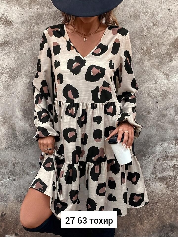 платье с леопардовым принтом,платье женское,леопардовые платья,платье стильное,модное платье