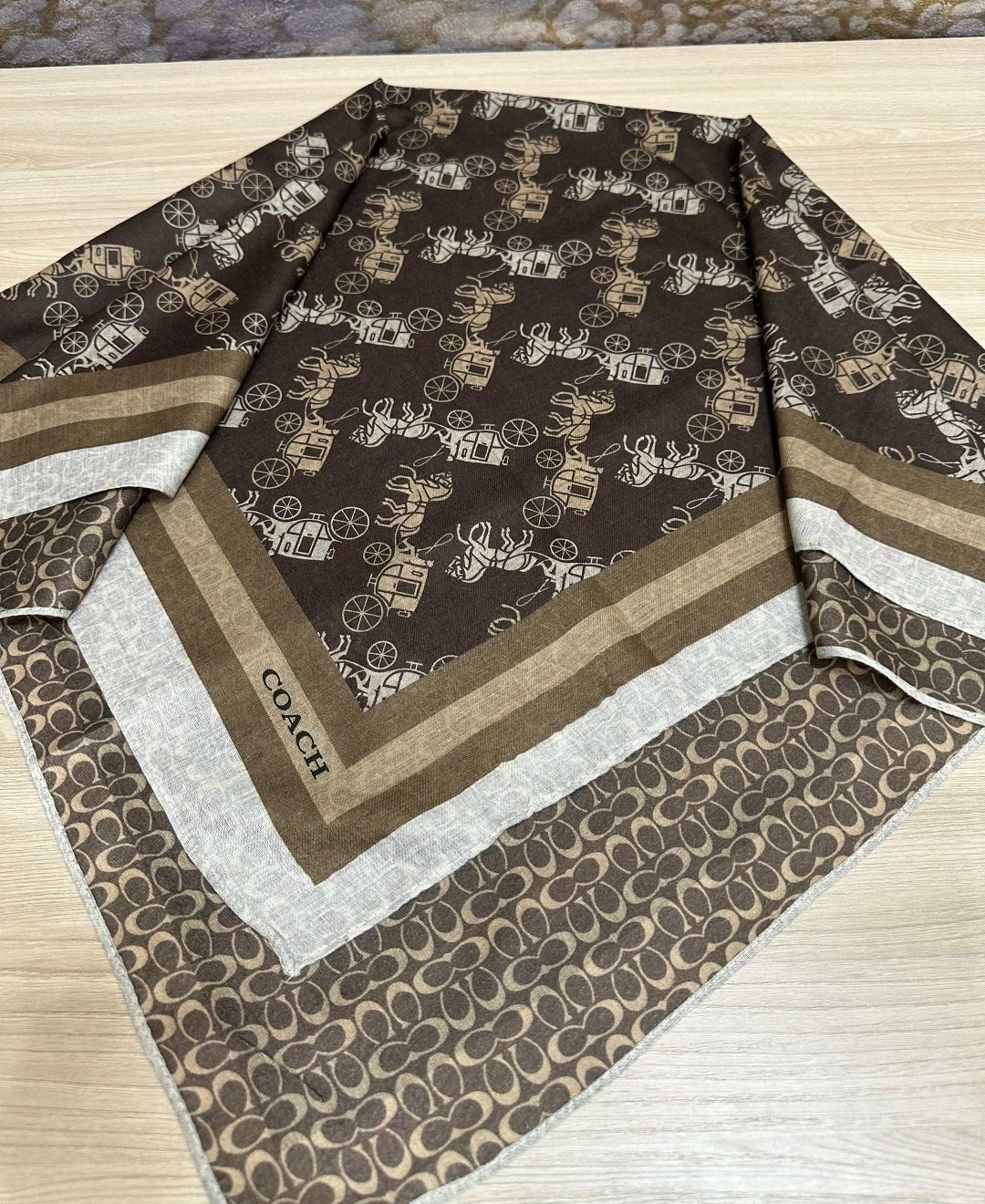 брендовый платок,кашемировый платок,платок женский,платок,платок коричневый